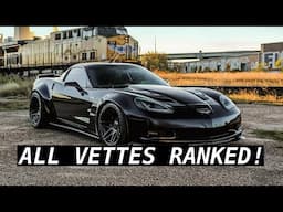 Ranking ALL Generations of The Chevy Corvette!