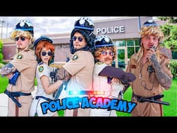 POLICE ACADEMY W/ BENNY & ALONDRA *FUNNY AF*