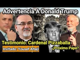 🚨 ADVERTENCIA A Donald Trump ‼️ Obispo Strickland 🔥 TESTIMONIO Cardenal Pizzaballa /Luis Román