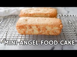 Mini Angel Food Cake for Two