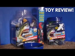 MEGA Toy Adventure Force OCEAN CREATURES 55 pcs Toy Bucket REVIEW! Coral Reef Animal Toy Tube!