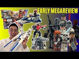 LEGO Star Wars June Early MegaReview! Andor U-Wing, Night Troopers, Plo Koon, & Maul Mech!