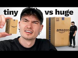 We Tested Big VS Small Amazon Products!