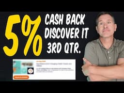 NEWS: 5% Discover Categories Revealed 2025 3rd Quarter! 👀 5% cash back from Discover Credit Card 💳