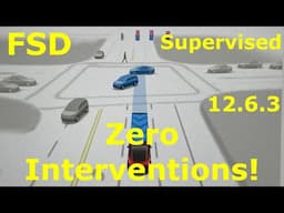 Tesla FSD 12.6.3 on HW3 Avoids Deer In Road