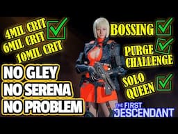 FIRST DESCENDANT: VIESSA Is Cooking- Solo Bossing, Purge Challenge, She Can Hit 10 MILLION Crit EASY