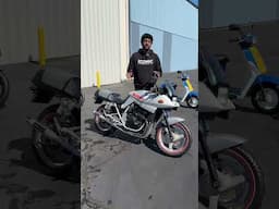 We have a first to Iconic…. A Katana 250! #IconicMotorbikes #Suzuki #Katana