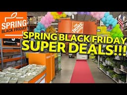 Best Spring Black Friday Deals at Home Depot in 2025!