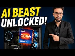 Is the Intel Core Ultra 7 265K the Best CPU for AI Workstations? | Full Build hindi urdu