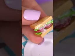 DIY Sandwich Miniatura Para Muñecas