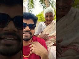 My grand ma is so cute 🥰 #shorts #comedy #family #love #sreekanthreddyasam #super-grandma