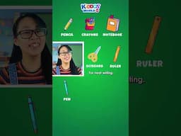 Miss V Teaches School Supplies and Their Functions!