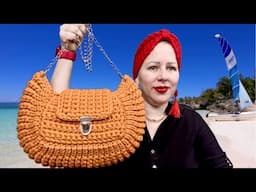 PASO A PASO PARA TEJER CARTERA A CROCHET