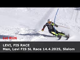 Levi FIS SL 2025 Men Run 1