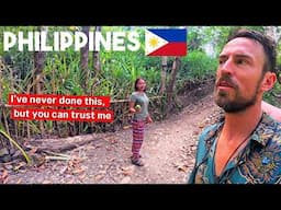 Local Girl Takes Me Waterfall Trekking (Her First Time as a Guide) 🇵🇭