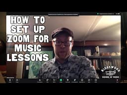 How to Set Up Zoom For Music Lessons on Computer (Mac or PC), iPad, and iPhone