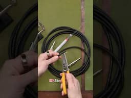 Make your own guitar cables!