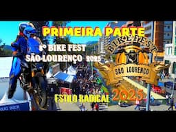 8º SÃO LOURENÇO 2025 Encontro de MOTOCICLISTAS PRIMEIRA PARTE ESTILO RADICAL A CIDADE FICOU LOTADA
