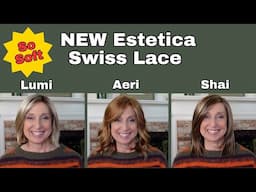NEW! Estetica Swiss Lace Wig Collection | Great for Sensitive Heads!