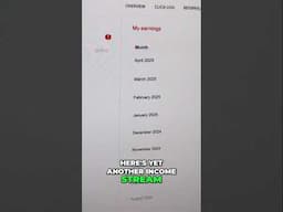 Copy My New Income Stream For 2025