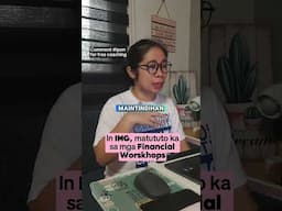 In IMG, matututo ka sa mga Financial Workshops kung gusto mong malaman paano mag-invest ng tama 💯💸