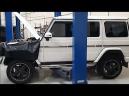 G500 2016 with 198k km check up (part 1)