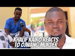 Khalif Kairo Exclusively Reacts To K!lling Of ALBERT OJWANG! Updates On His Recovery!!