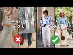 ELEGANT CLOTHES That MAKE You Look OLDER — And What to Wear Instead