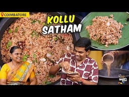 WEIGHT LOSS BIRYANI 🔥 எவ்வளவு வேண்டுமானாலும் சாப்பிடுங்க | KOLLU SATHAM | Chef Deena's Kitchen