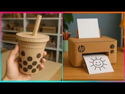 Creative CARDBOARD IDEAS To Do in Summer When Bored