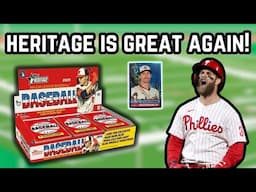 The NEW & IMPROVED 2025 Topps Heritage Hobby Box!