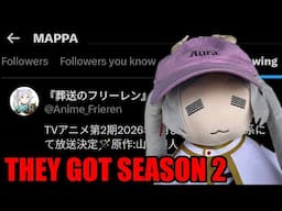 MAPPA Stealing Frieren Season 2 from MADHOUSE?