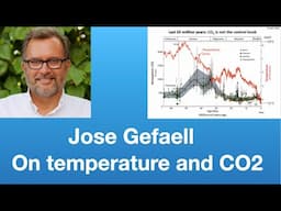 Jose Gefaell: On the relationship between temperature and CO2