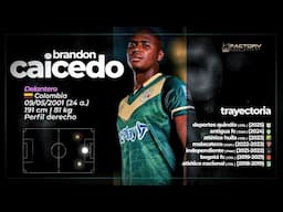 ▶️ Brandon Caicedo co Delantero ᴴᴰ