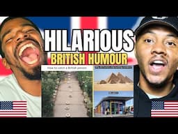 Americans React to British Humour At Its Finest