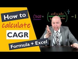How to Calculate Compound Annual Growth Rate