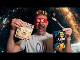 BLINDLY tasting weird foods from around the world