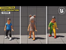 How To Do Character Customization! (All 4 Methods, Unreal Engine 5 Tutorial )