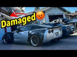 They Damage My C6 Corvette, Hopefully They Make It Right! 😡