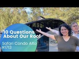 A Pop Up Trailer Like You've Never Seen | 10 Questions About Our Safari Condo Alto R1713