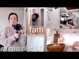 real chat, closet organization, kitchen decor, random jobs I've had... 🏡 MOVING VLOG ep 3
