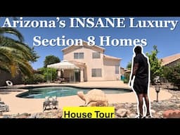 Inside Look Arizona's LUXURY Section 8 House w/Private Pool!