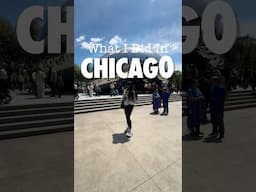 THINGS TO DO IN CHICAGO full vlog coming soon!