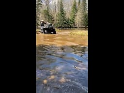 Can-Am Outlander RIPS through a Mud Hole like it's Nothing! #CanAmOffRoad