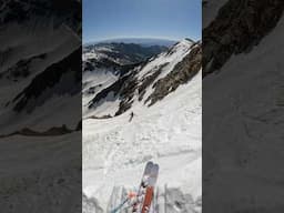 SKIING PIPELINE AT SNOWBIRD IN JUNE!!! #backcountryskiing