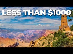 If you have less than $1000 for your National Park Trip, Visit HERE