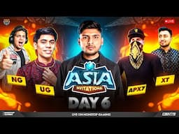 ASIA INVITATIONAL LAST DAY 🔥🚀 NG vs XT vs APX vs RNA vs UG vs LEV 🇮🇳 🇧🇩 #nonstopgaming #freefirelive