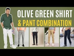 "Olive Green Shirt for Men | Best Pant Combinations for All Occasions | Styling Tips + Outfit Ideas"