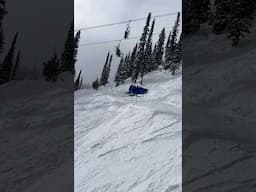 Respect The Send🫡 #skiing #resilience #raisingkids #parenting