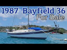 1987 Bayfield 36 - Althea | Classic Monohull Sailboat For Sale - Full Walkthrough